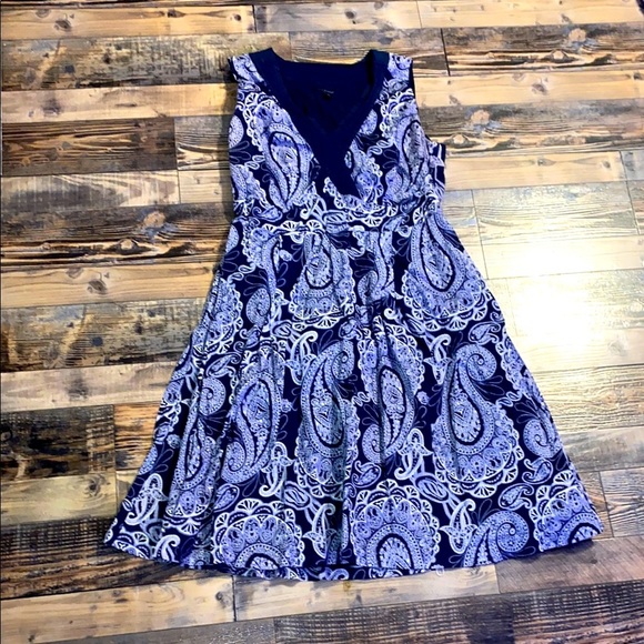 Tommy Hilfiger Paisley print dress size 16 - Picture 1 of 4